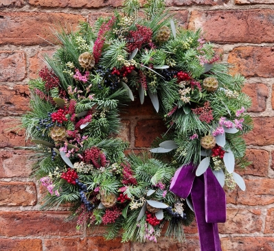 Festive Berry Wreath