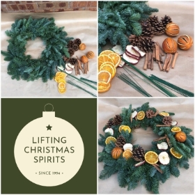 DIY FESTIVE WREATH KIT